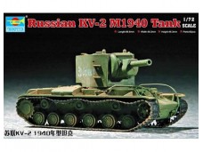 TRUMPETER 小號手 Russian KV-2 M1940 Tank 1/72 NO.07235