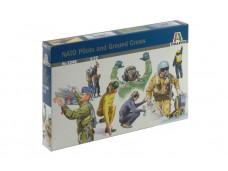 ITALERI NATO PILOTS AND GROUND CREWS 飛行員 地勤 比例 1/72 1246