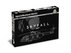 ITALERI  AgustaWestland  AW - 101 ''SKYFALL'' 007 movie  比例 1/72 1332