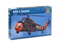 ITALERI 1417 - Scala 1 : 72  HSS-1 SEABAT 直升機  組裝模型 需黏著+上色