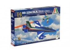 ITALERI 1418 - Scala 1 : 72  MB-339A MB339 MB-339 P.A.N. 2018 Livery 組裝模型 需黏著+上色