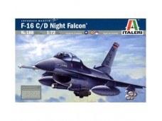 ITALERI F-16 C/D F-16 NIGHT FALCON  0166 比例 1/72