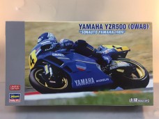 YAMAHA YZR500 (OWA8) "SONAUTO YAMAHA 1989 比例 1/12 HASEGAWA 21709 重機 摩托車 需黏著上色