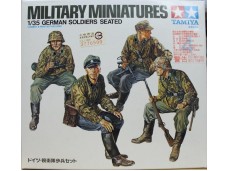 田宮 TAMIYA German Soldiers Seated 1/35 NO.35109