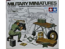 田宮 TAMIYA German Kbelwagen Engine Maintenance Set 1/35 NO.35220