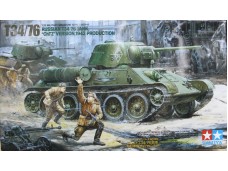 田宮 TAMIYA Russian T34/76 Tank "ChTZ" Version 1943 Production 1/35 NO.35149