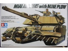 田宮 TAMIYA U.S. M1A1 Abrams w/ Mine Plow 1/35 NO.35158