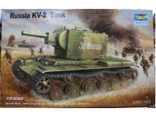 TRUMPETER 小號手 蘇聯KV-2坦克 1/35 NO.00312