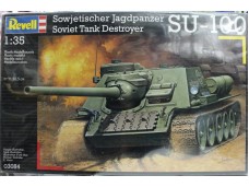 REVELL Soviet Tank Destroyer SU-100 1/35 NO.03084