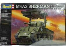 REVELL M4A3 Sherman & T34 "Calliope" Rocket Launcher 1/35 NO.03074