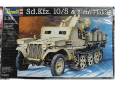 REVELL Sd.Kfz. 10/5 & 2cm Flak 38 1/35 NO.03061