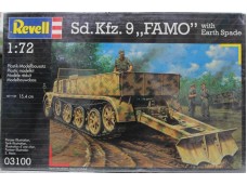 REVELL Sd.Kfz. 9 "FAMO" WITH EARTH SPADE 1/72 NO.03100