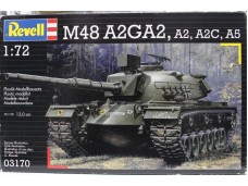 REVELL M48 A2GA2, A2, A2C, A5 1/72 NO.03170