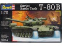 REVELL Soviet Main Battle Tank T-80B 1/72 NO.03104