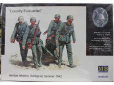 MASTER BOX Casualty Evacuation German Infantry, Stalingrad, Summer 1942 1/35 NO.MB3541