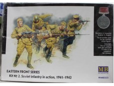 MASTER BOX Eastern Front Series Kit No. 2 Soviet Infantry in Action 1941-1942 1/35 NO.MB3523