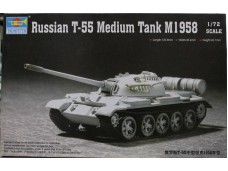 TRUMPETER 小號手 Russian T-55 Medium Tank M1958 1/72 NO.07282