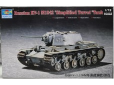 TRUMPETER 小號手 Russian KV-1 Simplified Turret Tank 1/72 NO.07234