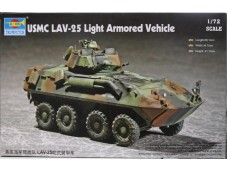 TRUMPETER 小號手 USMC LAV-25 Light Armored Vehicle 1/72 NO.07268