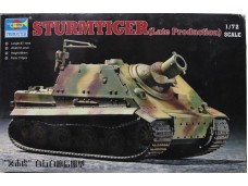 TRUMPETER 小號手 Sturmtiger (Late Production) 1/72 NO.07247