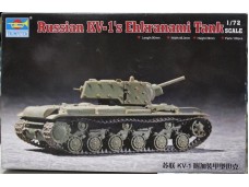 TRUMPETER 小號手 Russian KV-1'S Ehkranami Tank 1/72 NO.07230