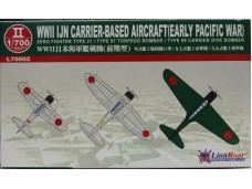 Lion Roar WWII  IJN Carrier-Based Aeroplanes Early Pacific War 1/700 NO.L70002