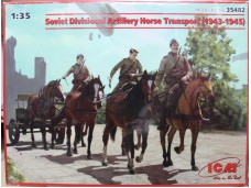 ICM Soviet Divisional Artillery Horse Transport (1942-45) 1/35 NO.35482