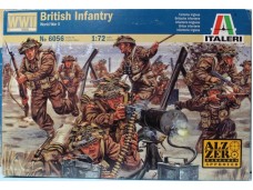 ITALERI BRITISH INFANTRY 1/72 NO.6056