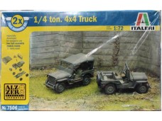 ITALERI 1/4 Ton 4x4 Truck 1/72 NO.7506