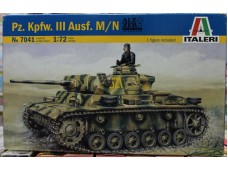 ITALERI Pz.Kpfw. III Ausf. M/N 1/72 NO.7041 (M)