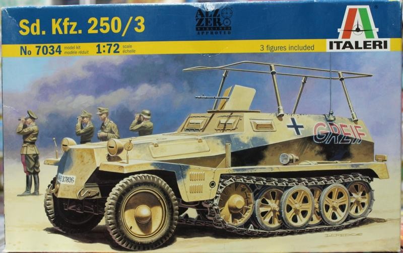 italeri sd.kfz. 250/3 greif 1/72 no.7034