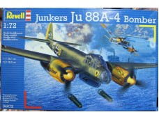 REVELL Junkers Ju 88 A-4 Bomber 1/72 NO.04672