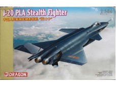 DRAGON 威龍 J-20 PLA Stealth Fighter 1/144 NO.4625