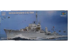 TRUMPETER 小號手 German Zerstorer Z-43 1944 1/350 NO.05323