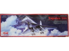 ICM Tupolev-144 Soviet Supersonic Passenger Aircraft 1/144 NO.14401