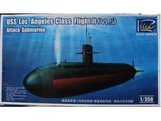 RIICH MODELS USS LOS ANGELES CLASS FLIGHT II (VLS) ATTACK SUBMARINE 1/350 NO.RN28006