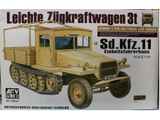 AFV CLUB 戰鷹 Sd.Kfz.11 Leichter Zugkraftwagen 3t Einheitsfahrerhaus 1/35 NO.AF35047