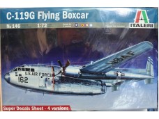 ITALERI Fairchild Packet C-119 G Flying Box Car 1/72 NO.146