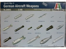 ITALERI WWII German Aircraft Weapons 1/48 NO.2691