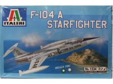 ITALERI F-104A Starfighter 1/72 NO.1234 內付國軍水貼