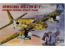 ITALERI Henschel Hs-129 B-1 German ground attack plane 1/72 NO.073