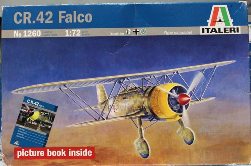 italeri cr.42 falco 1/72 no.1260