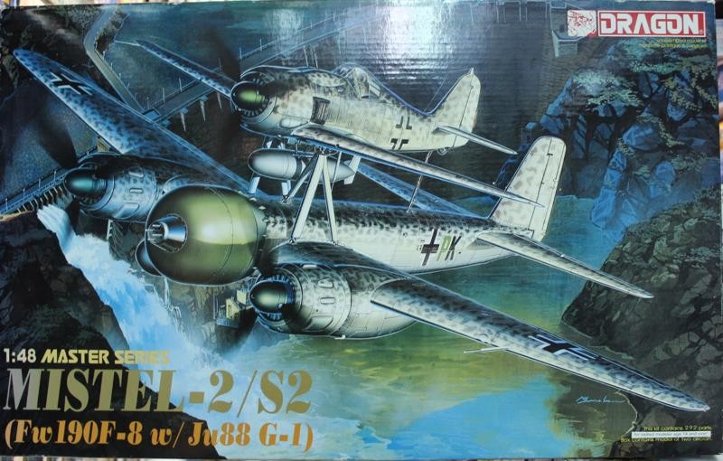 Dragon 威龍 Mistel 2 S 2 Ju 88g 1 Und Fw 190f 8 1 48 No 5510