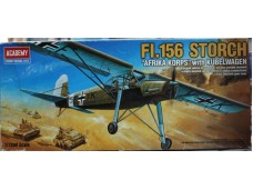 ACADEMY FI. 156 STORCH & Kübelwagen 1/72 NO.2212