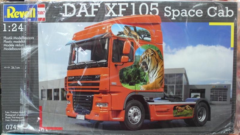 Revell Daf Xf 105 Space Cab 1 24 No 07496