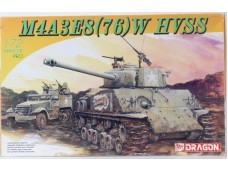 DRAGON 威龍 M4A3E8 (76) W Sherman HVSS 1/72 NO.7302