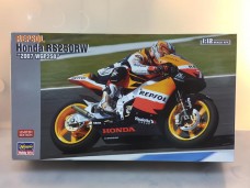 REPSOL Honda RS250RW 2007 WGP250 比例 1/12 HASEGAWA 21701 重機 摩托車 需黏著上色