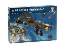 ITALER 2769 - Scala 1 : 48  JU87 JU-87 B-2/R-2 "PICCHIATELLO"  組裝模型 需黏著+上色