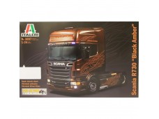 italeri 義大利 3897 SCANIA R730 ''BLACK AMBER'' 比例 1/24 需拼裝上色