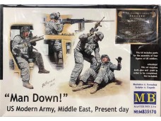 MASTER BOX "Man Down" US modern Army , Middle East , Present day  1/35 NO.MB35170 MB